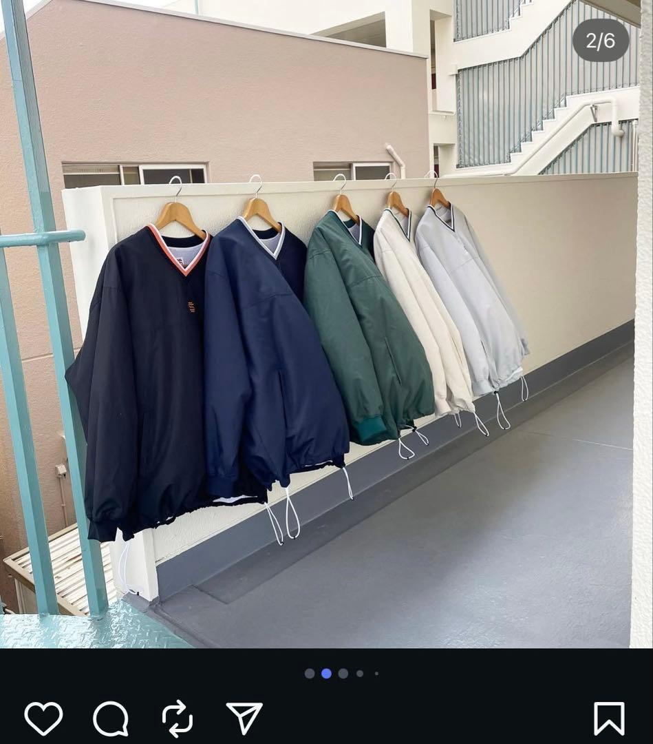 seesee frige コラボ　サイズL sporty pullover