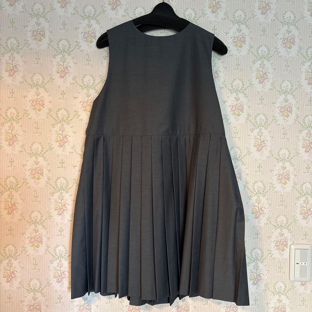 bulle de savon プリーツベスト