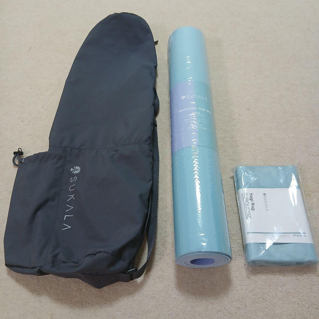 SUKALA リバーシブルヨガマット 3点セット