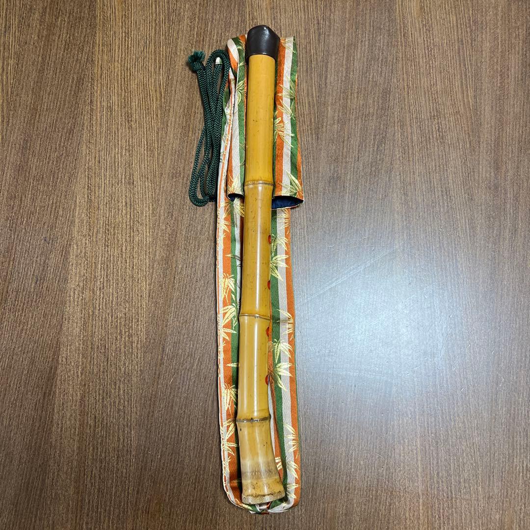 尺八 1尺８寸管 専用ケース唄口カバー付 ※最終値下げ