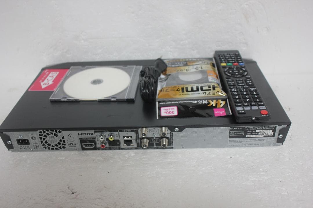 SONY BDZ-EW510 500GB 2013 HDD＆ブルーレイリモコン