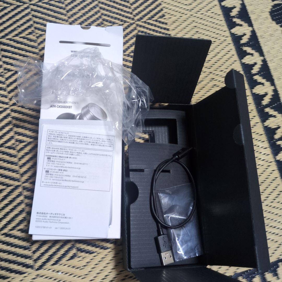 audio-technica ATH-CKS660XBT ワイヤレスイヤホン