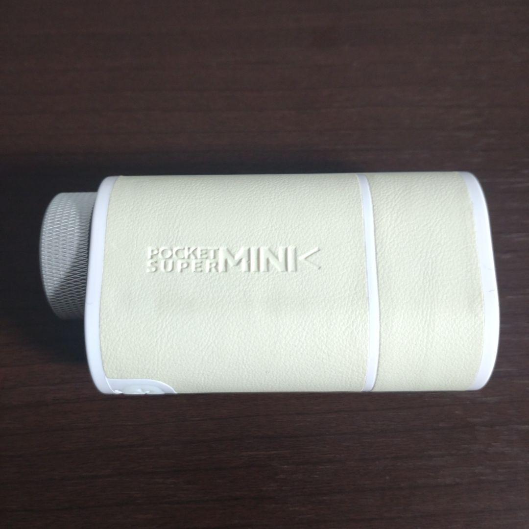 トゥルーロール ゴルフ ポケット スーパーミニ レーザー距離計 アイボリー