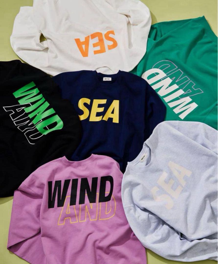 トップス WIND AND SEA CREWNECK SWEATSHIRT L