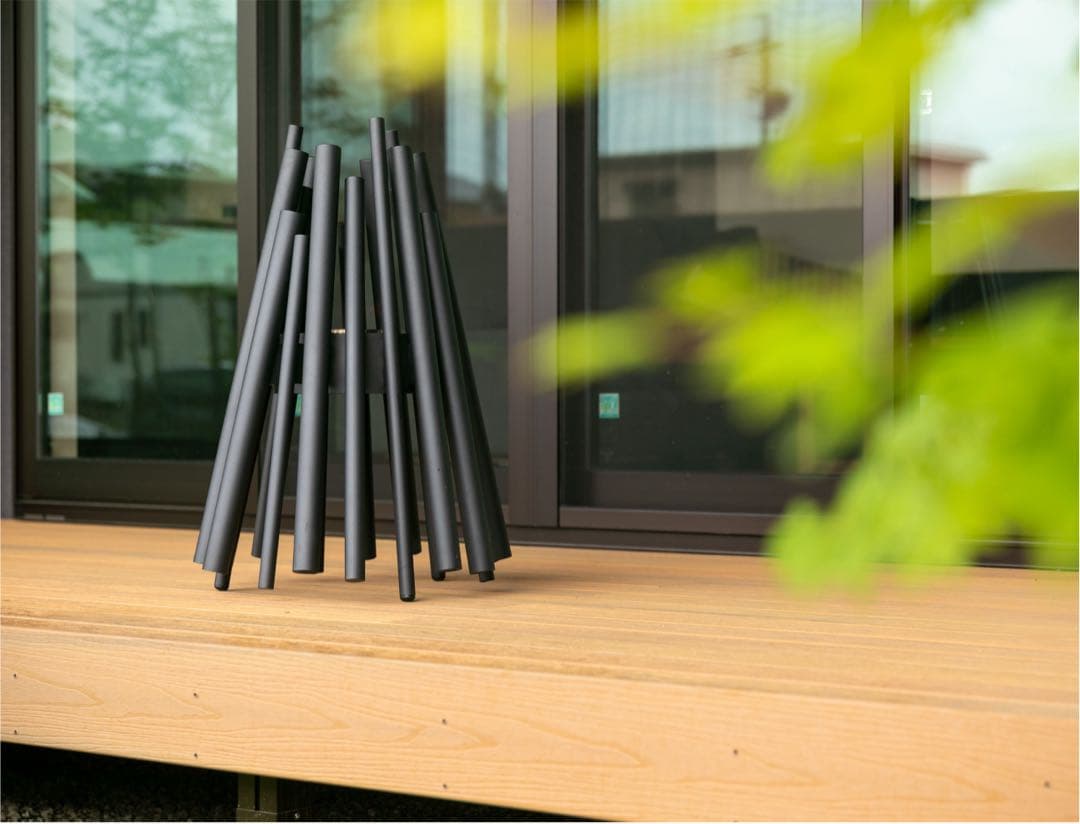 エコスマートファイヤー stix 約50万 モダンインテリアアー ブラック