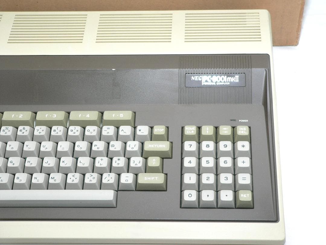 NEC PC-8001mkII パソコン本体 フルメンテナンス 動作品