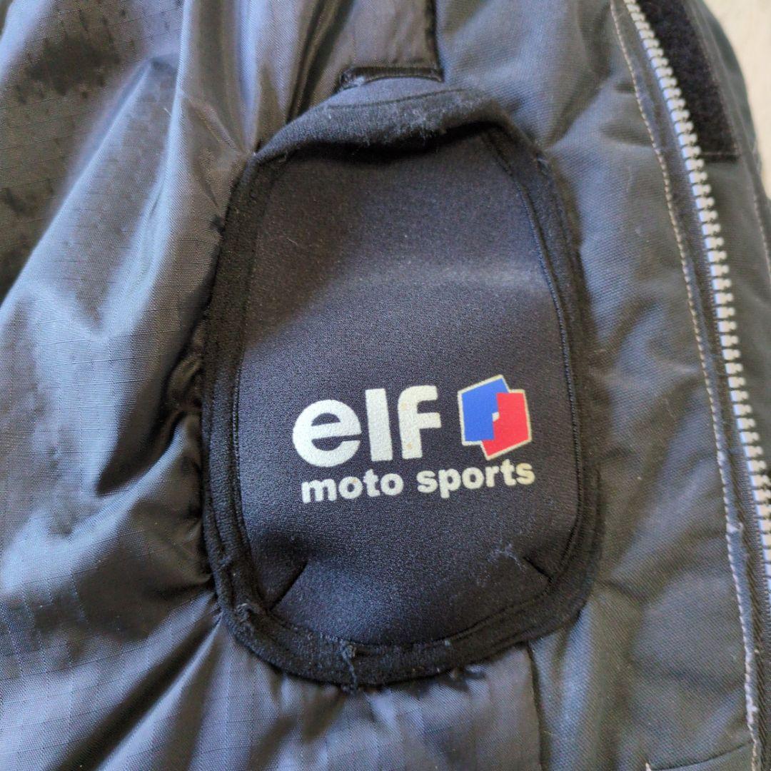 ✨美品✨ elf ジャケット LLサイズ 黒 ブラック バイクウェア