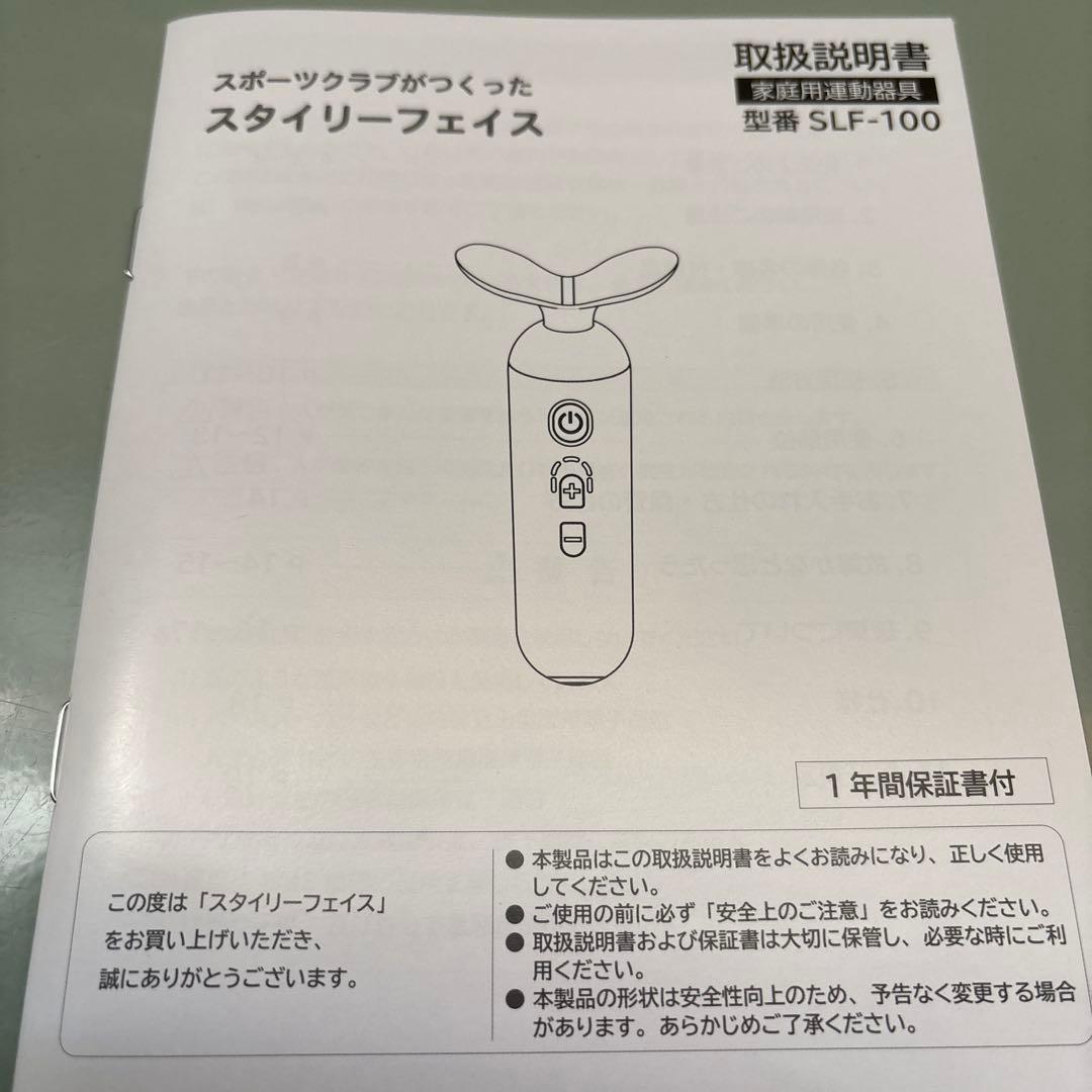 StylFace Renaissance 美顔器 シルバー