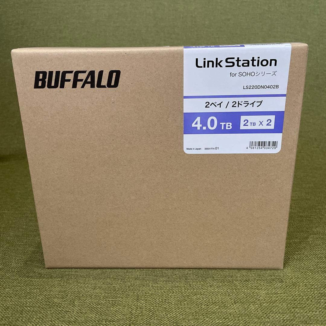 【新品未開封】バッファロー LinkStation LS220DN0402B
