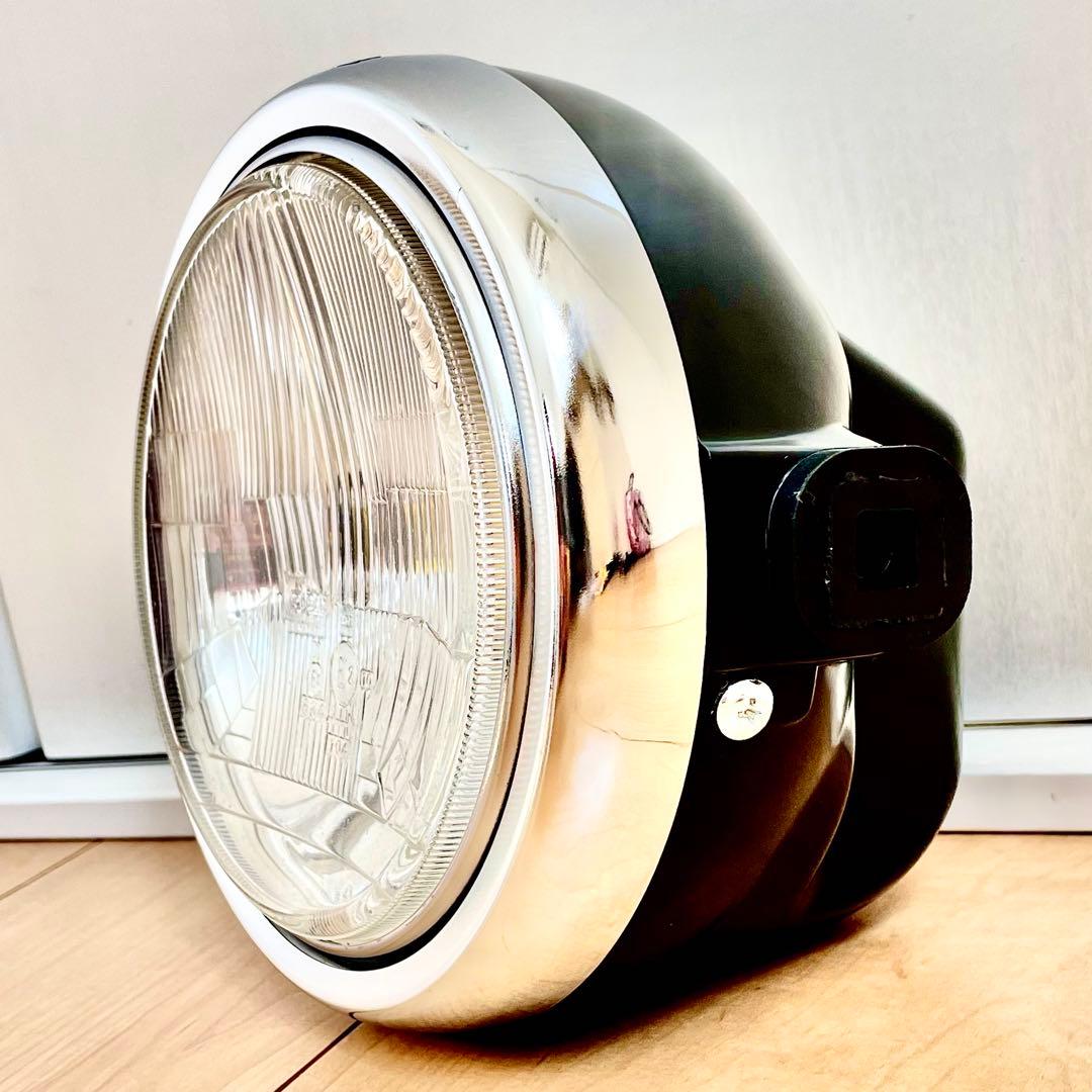 masaru！　当時物 CIBIE シビエ 凹みヘッドライト CB400F