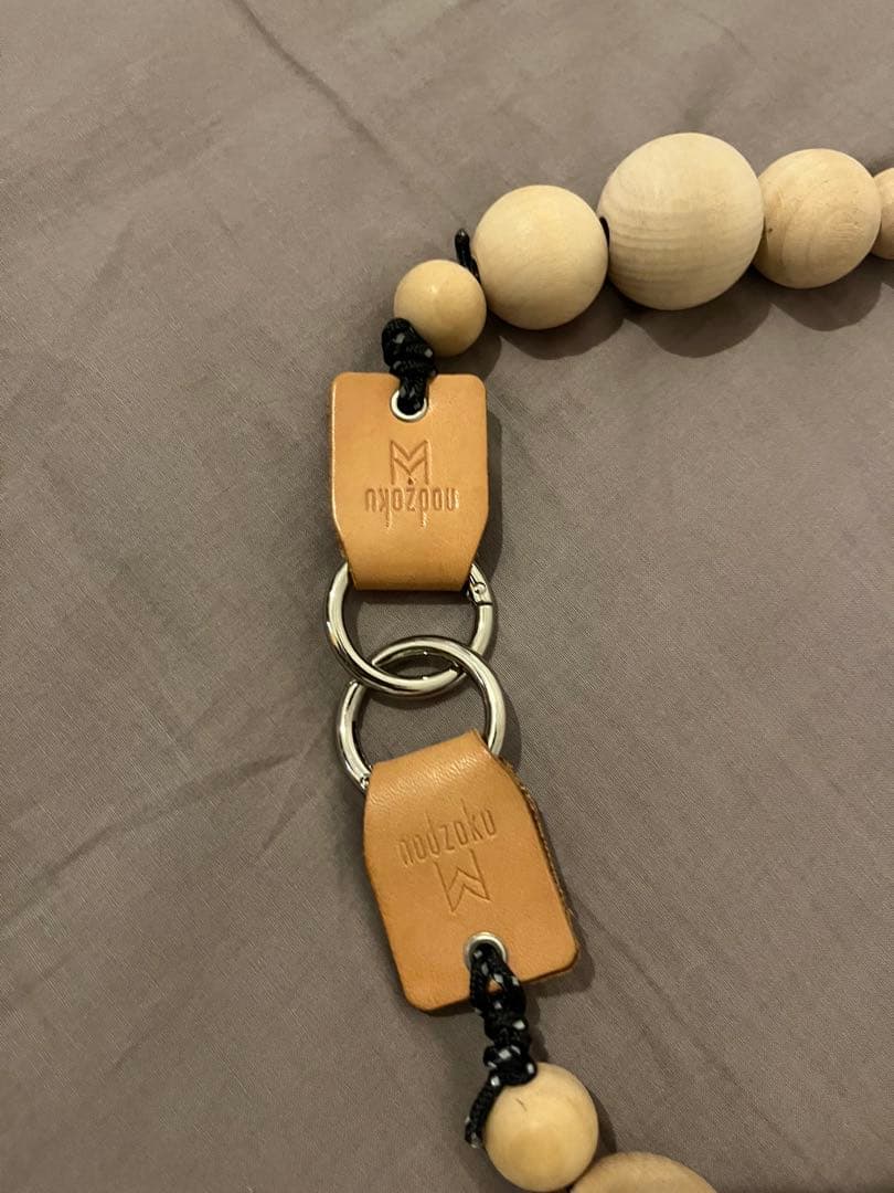 nodzoku ノゾク　ウッドボール　ウォレットチェーン