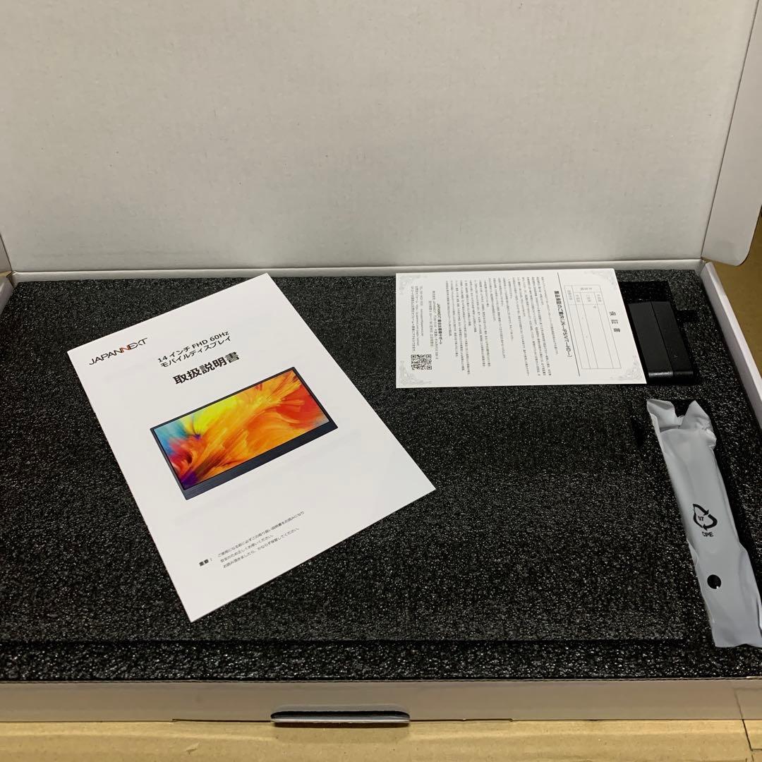新品　JAPANNEXT 14インチ 1920x1080解像度 モバイルモニター