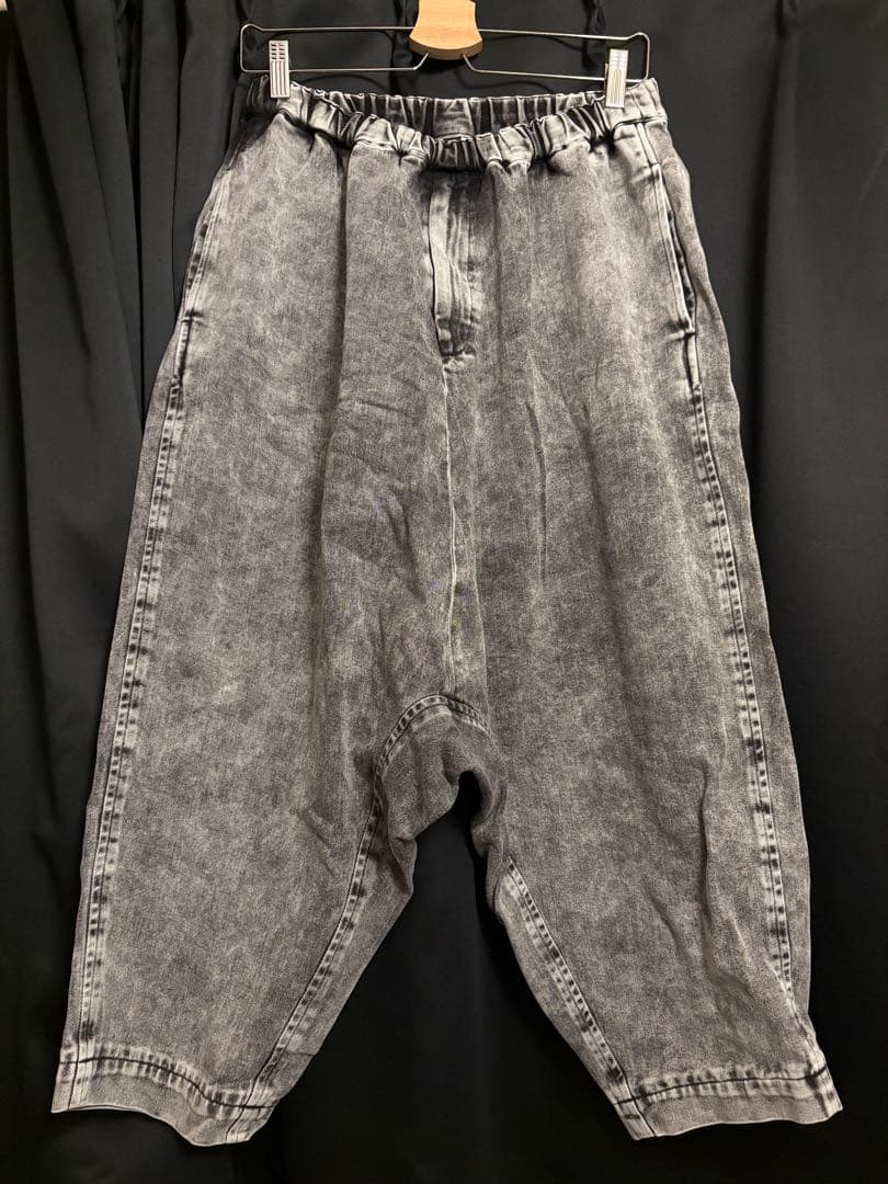 ブラックコムデギャルソン　デニム　サルエル　ペンギンパンツ