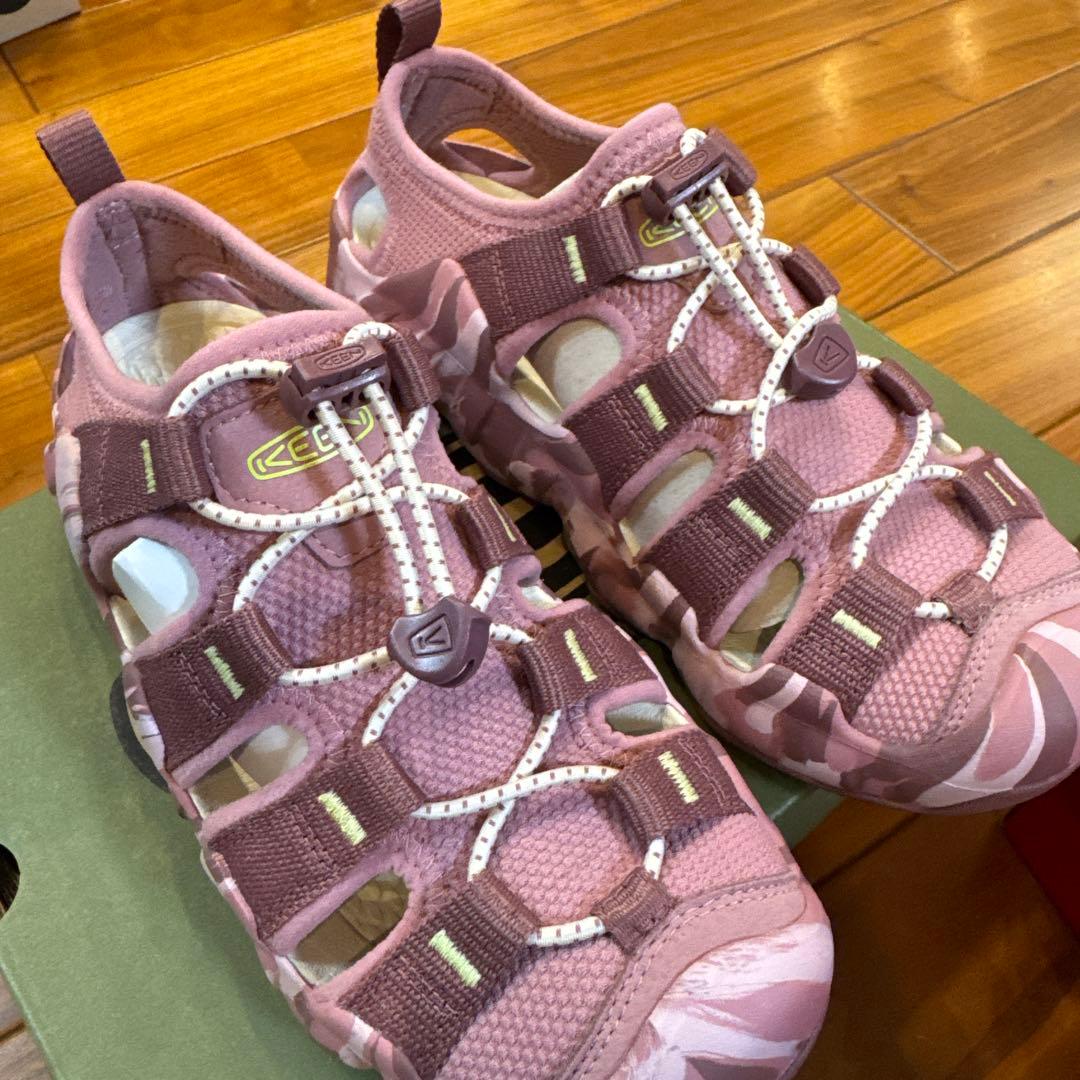 keen ピンク24.5hyperport h2 ハイパーポートエイチツー未使用