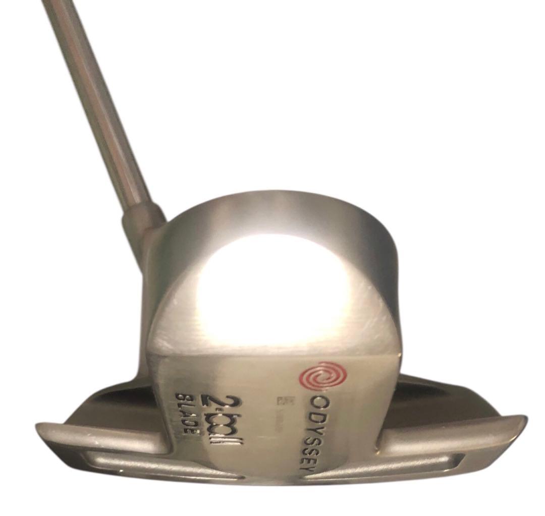 【美品】オデッセイ初代ホワイトホット2ボールブレード33㌅ パター