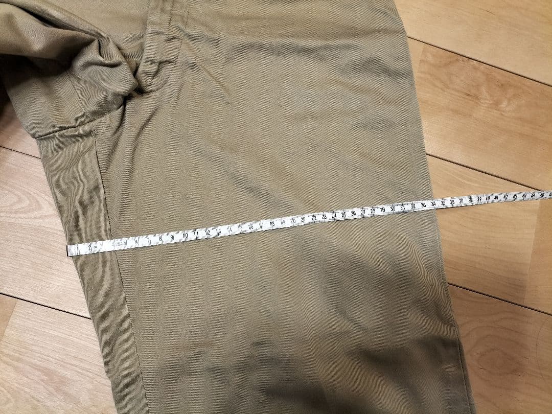 60s中期　US ARMY（米陸軍）チノパン アルミジップ　W32表記