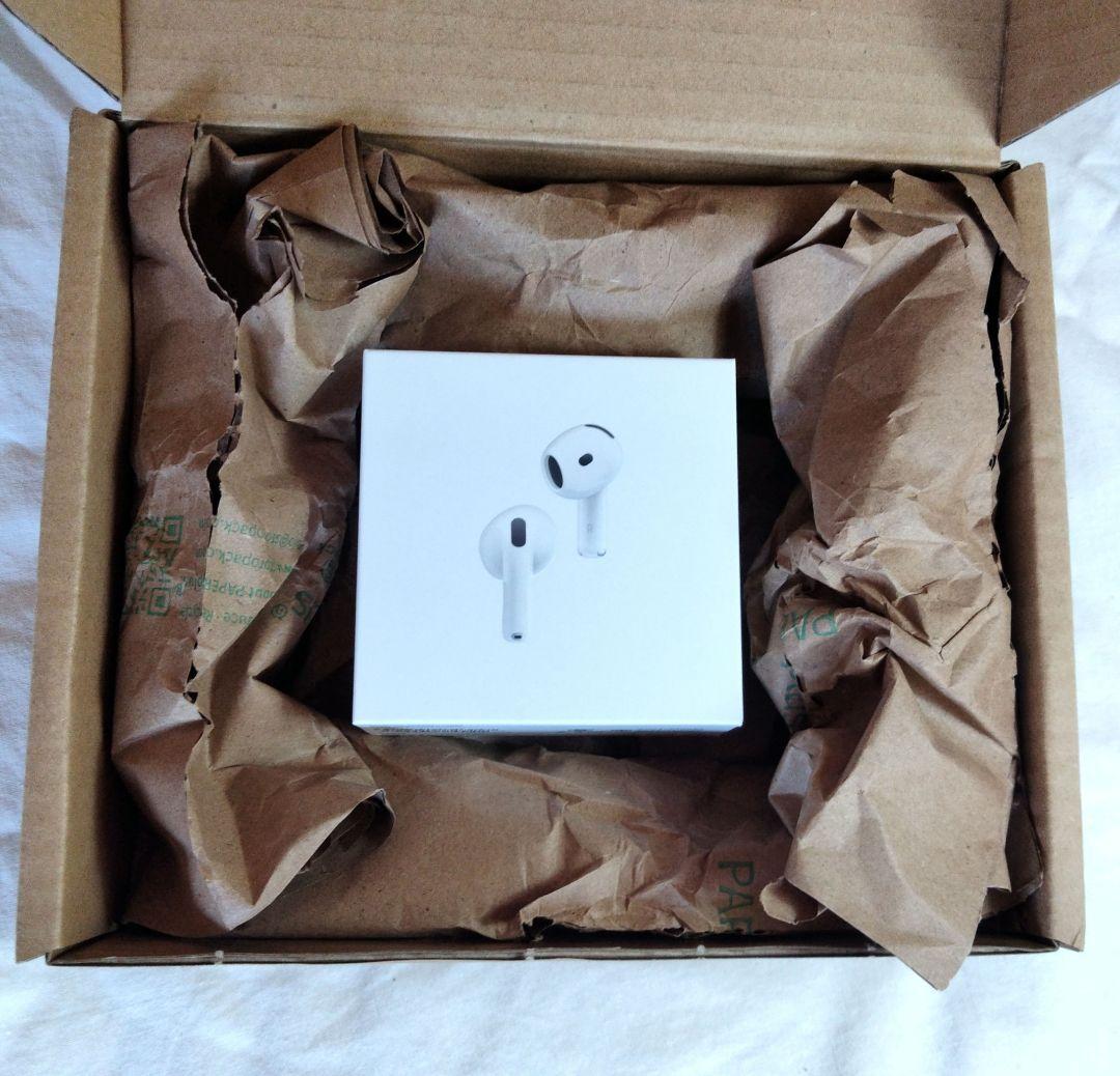 •アップル/AirPod4アクティブノイズキャンセリング新品未開封