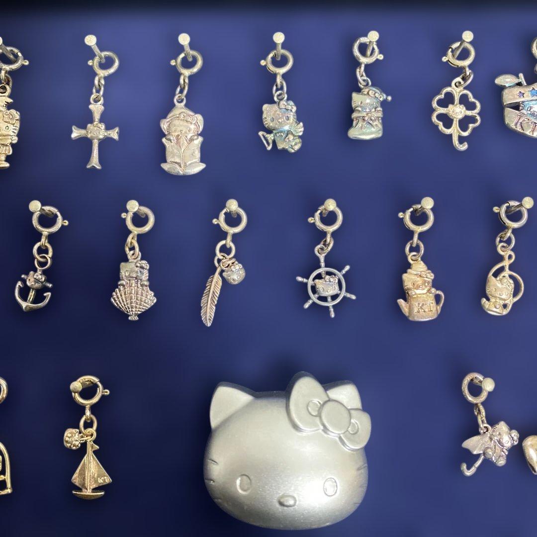 ハローキティ アクセサリー チャーム まとめ売り シルバー 925