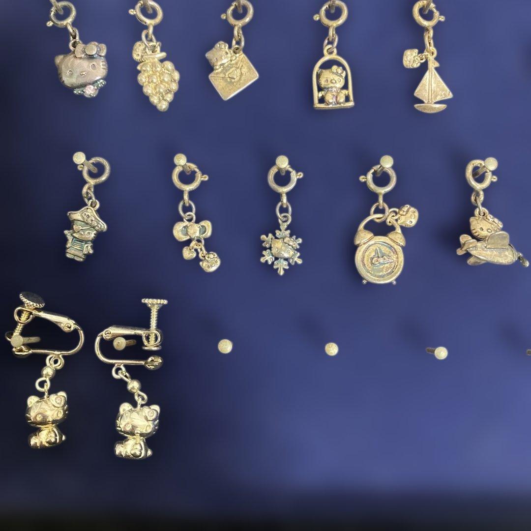 ハローキティ アクセサリー チャーム まとめ売り シルバー 925