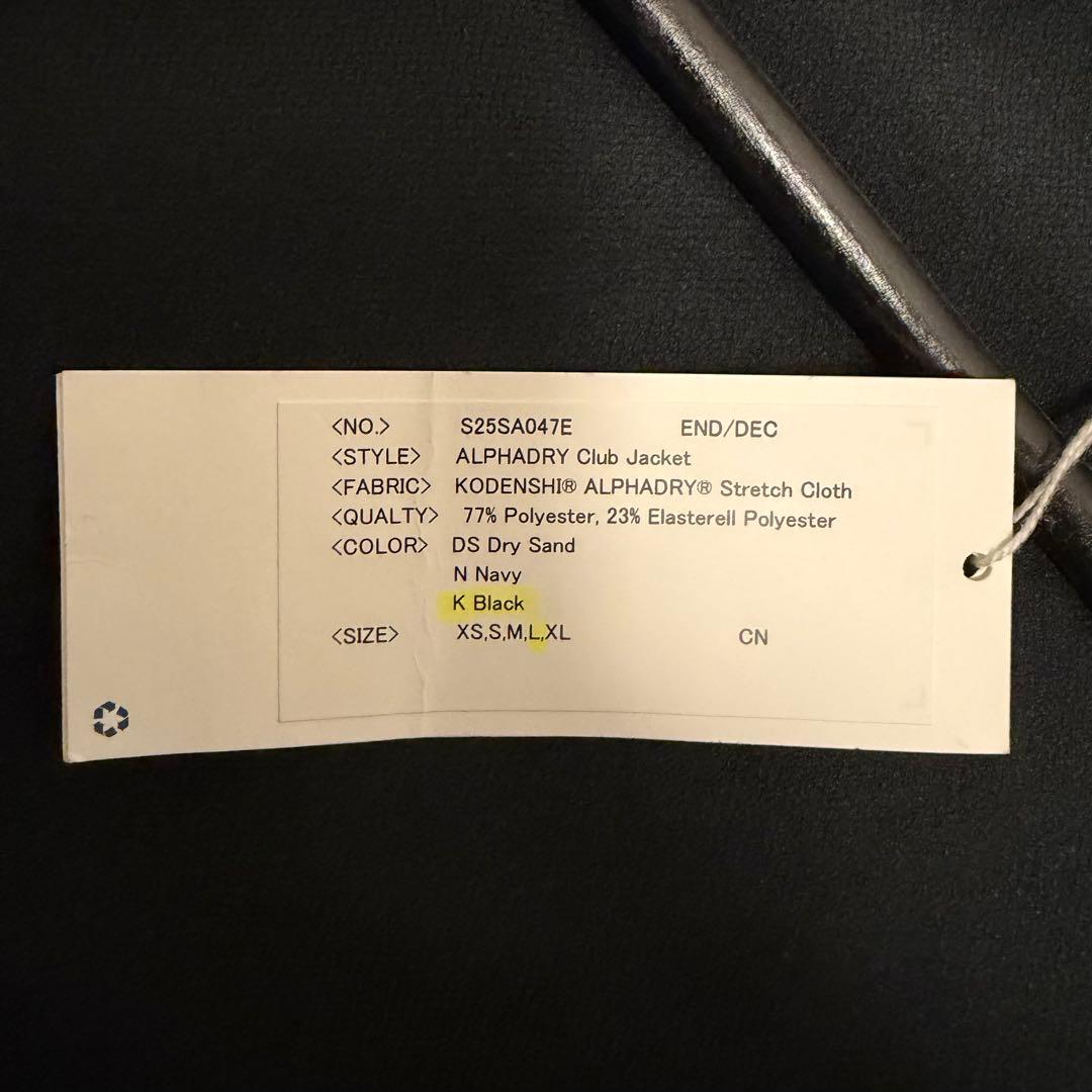 Nanamica ナナミカ　ALPHADRY Club Jacket