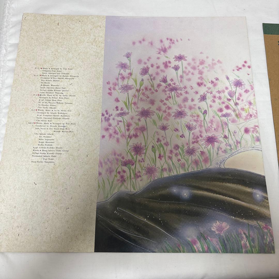 LPレコード ぼくの地球を守って 日渡早紀　貴重　レア