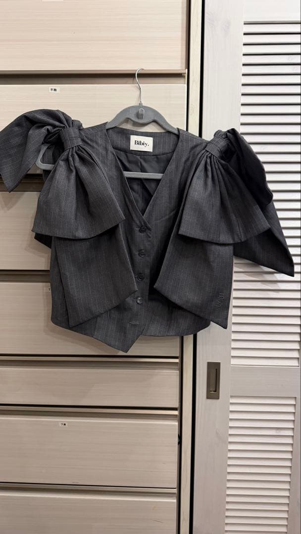 完売 Bibiy DONNA RIBBON VEST