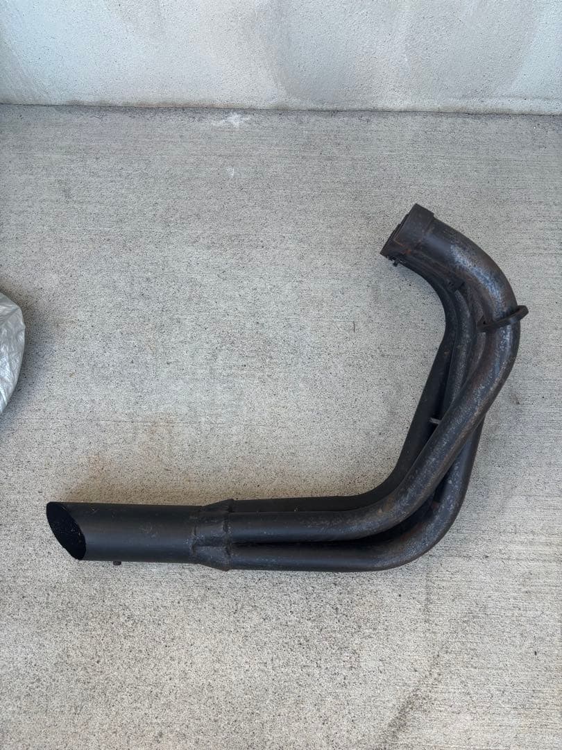 イナズマ400 ハス切りショート管　可変サイレンサー付き