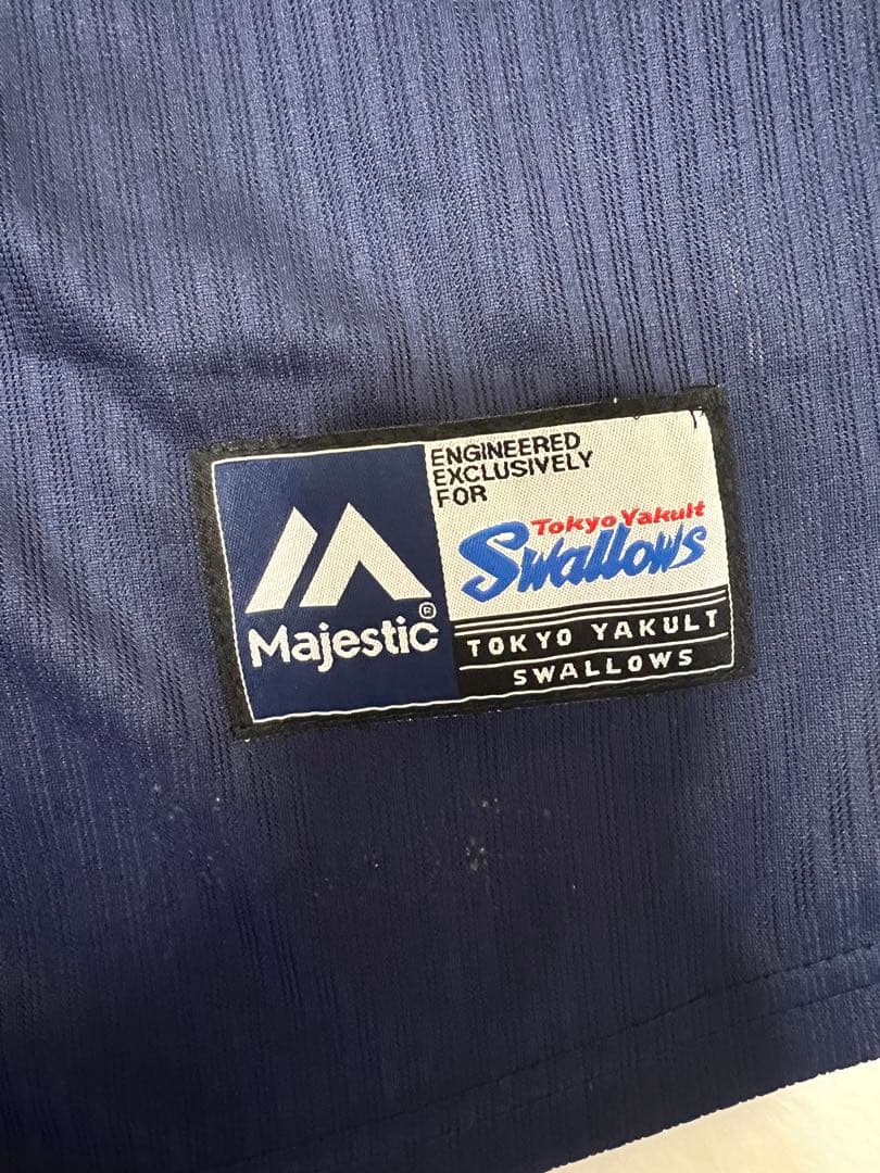 東京ヤクルトスワローズ　山田哲人　直筆サイン入り　ユニフォーム　タグ付き　XL