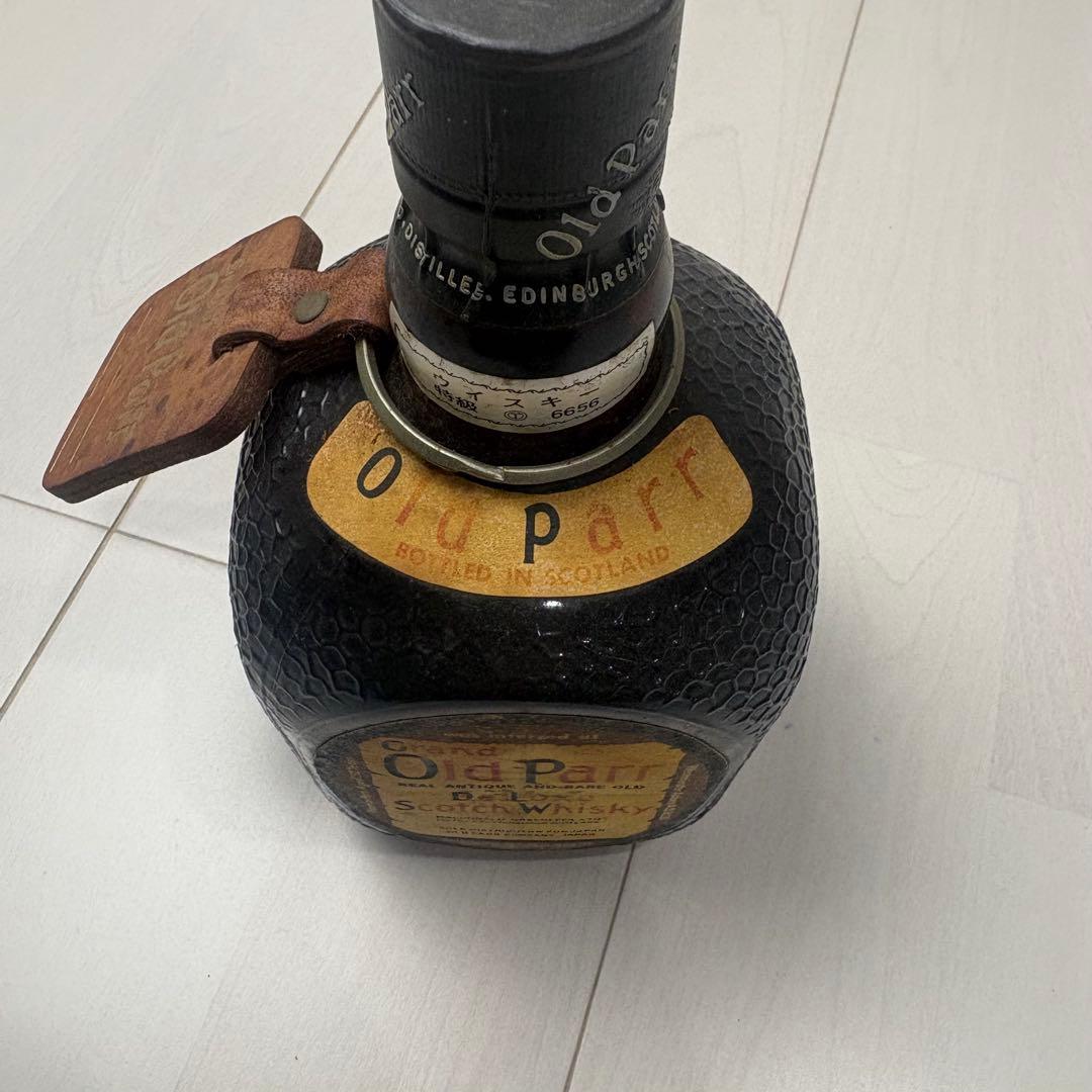 Grand Old Parr De Luxe 特級 革タグ 古酒