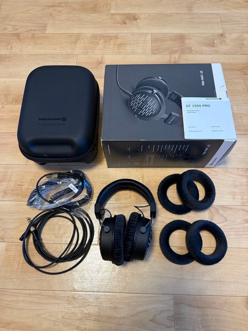 【極美品】ベイヤーダイナミック DT1990PRO 250Ω 完動品&付属品完備