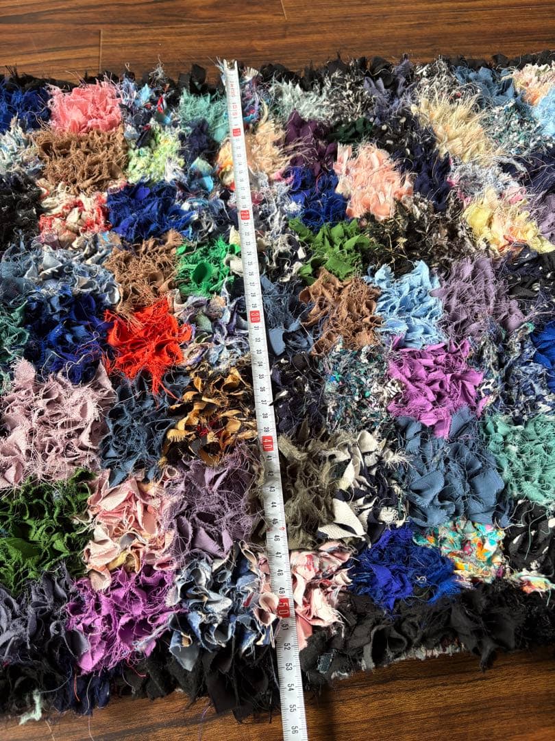 ピ*ピ様 モロッコ　ボシャルウィット ラグ　ハンドメイド カーペット ヴィンテー