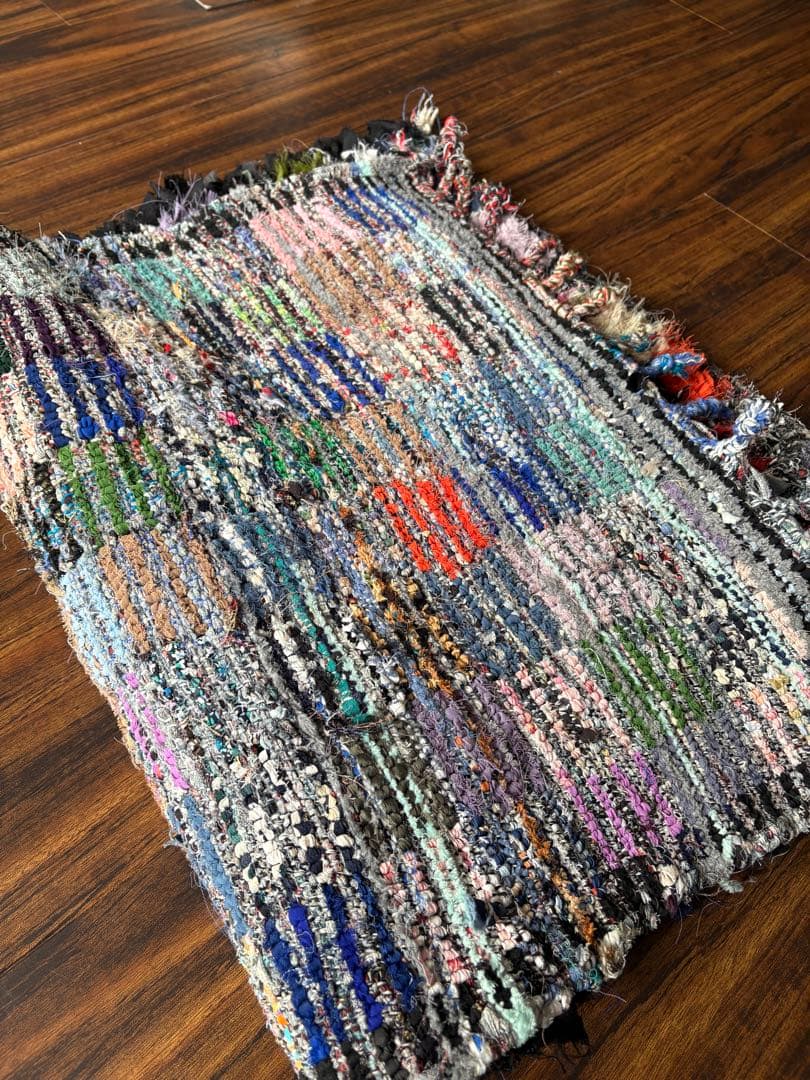 ピ*ピ様 モロッコ　ボシャルウィット ラグ　ハンドメイド カーペット ヴィンテー