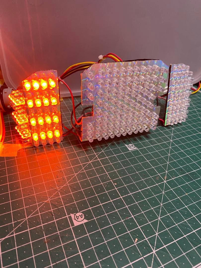 CBX400F専用レインボーテール3点セット