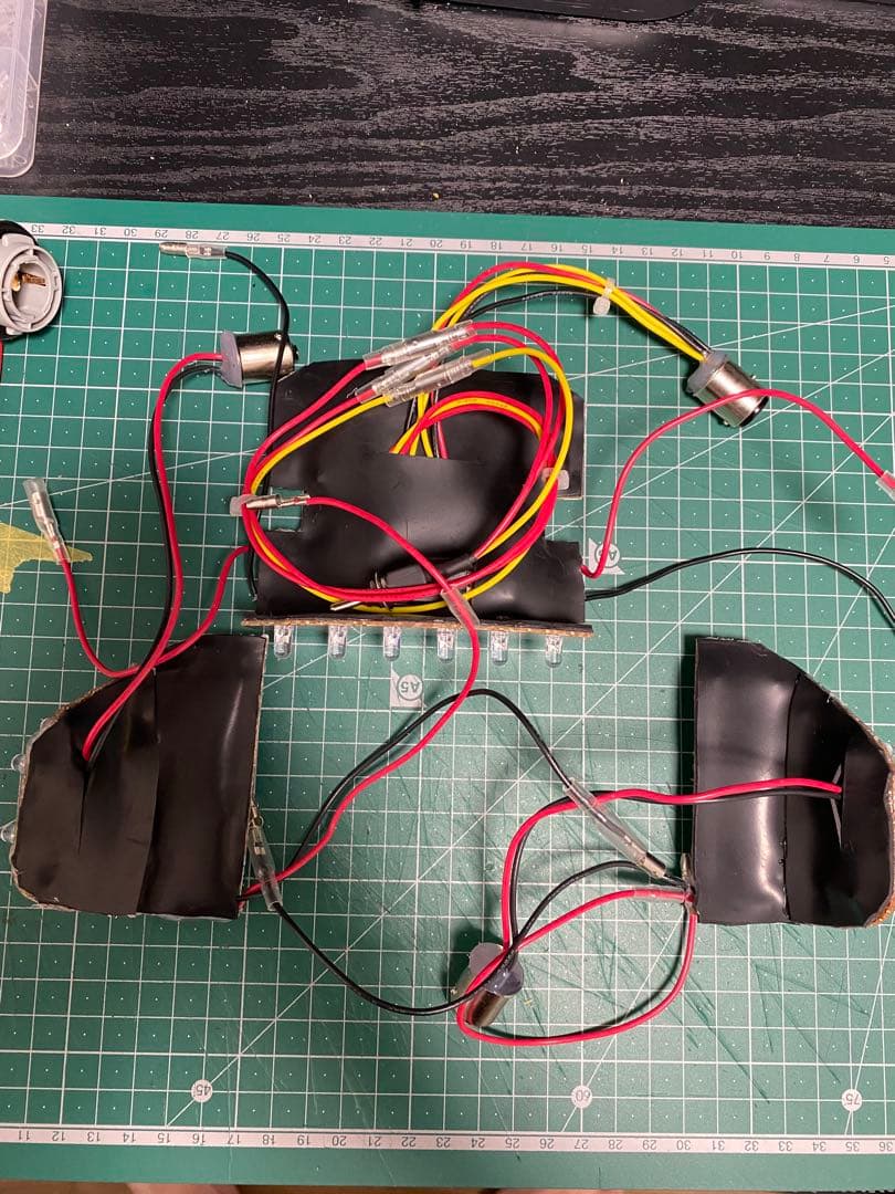 CBX400F専用レインボーテール3点セット