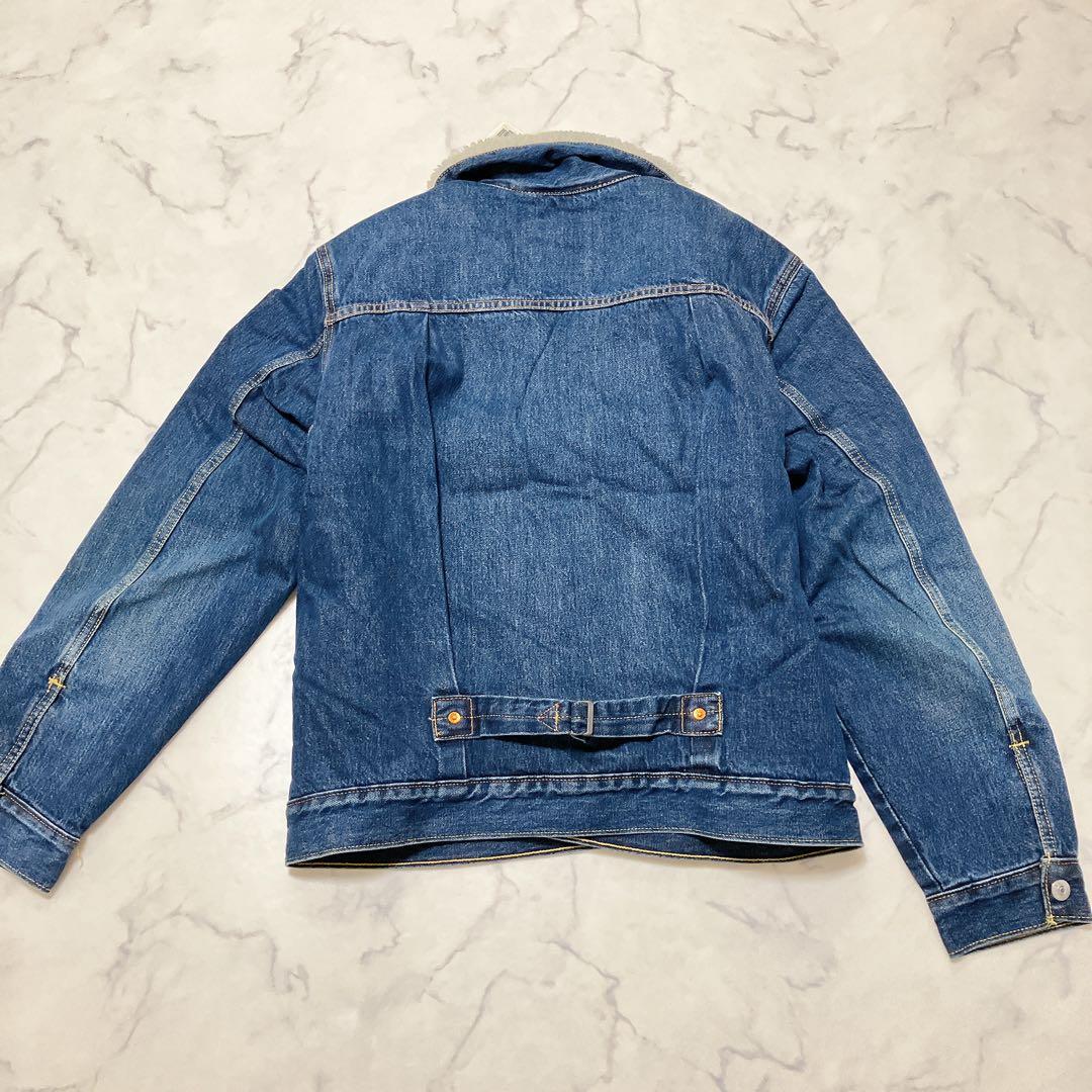 新品LEVI'SリーバイスTYPEIシェルパトラッカージャケットデニムジャケット