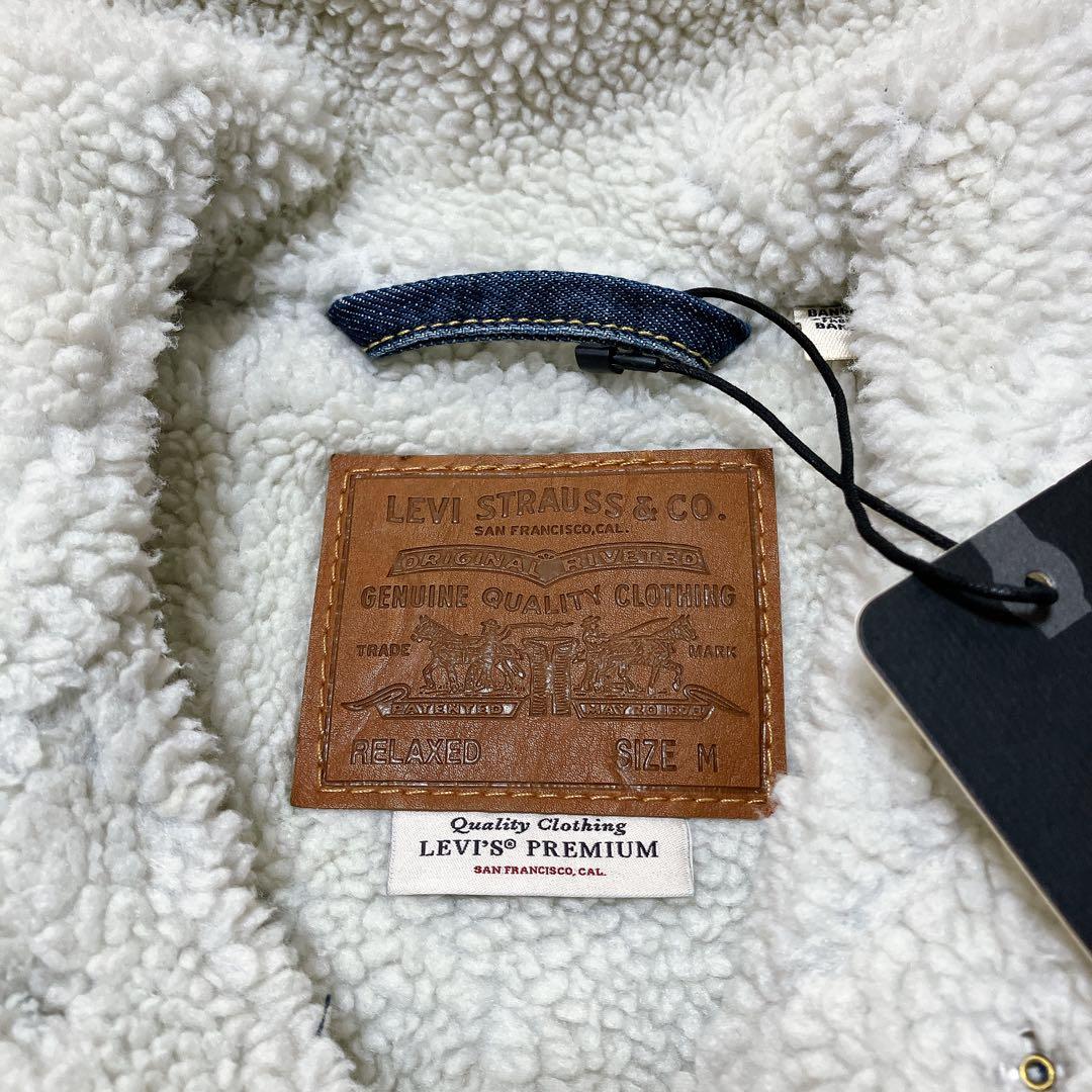 新品LEVI'SリーバイスTYPEIシェルパトラッカージャケットデニムジャケット