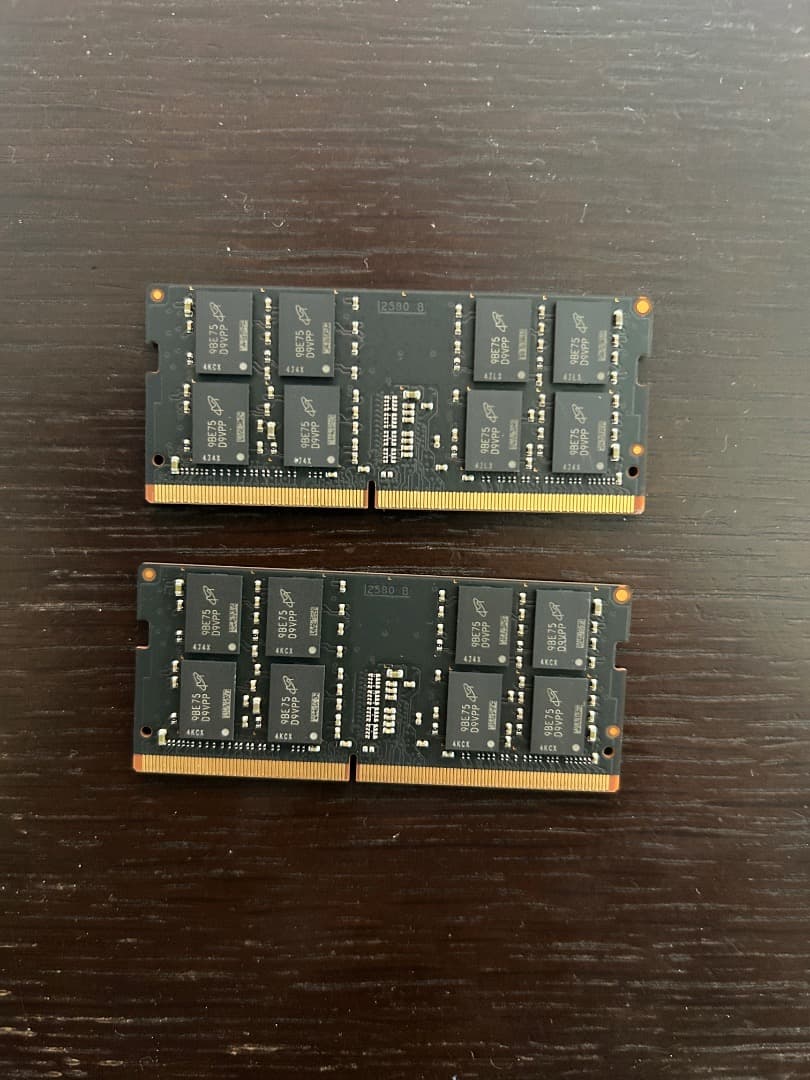 Apple純正 DDR4 2666MHz 16GBメモリ 2枚組 32GB