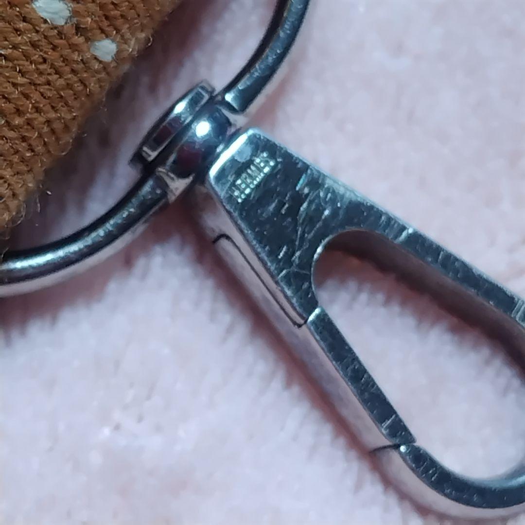 エルメス☆ショルダーストラップ☆ベージュ〜茶系