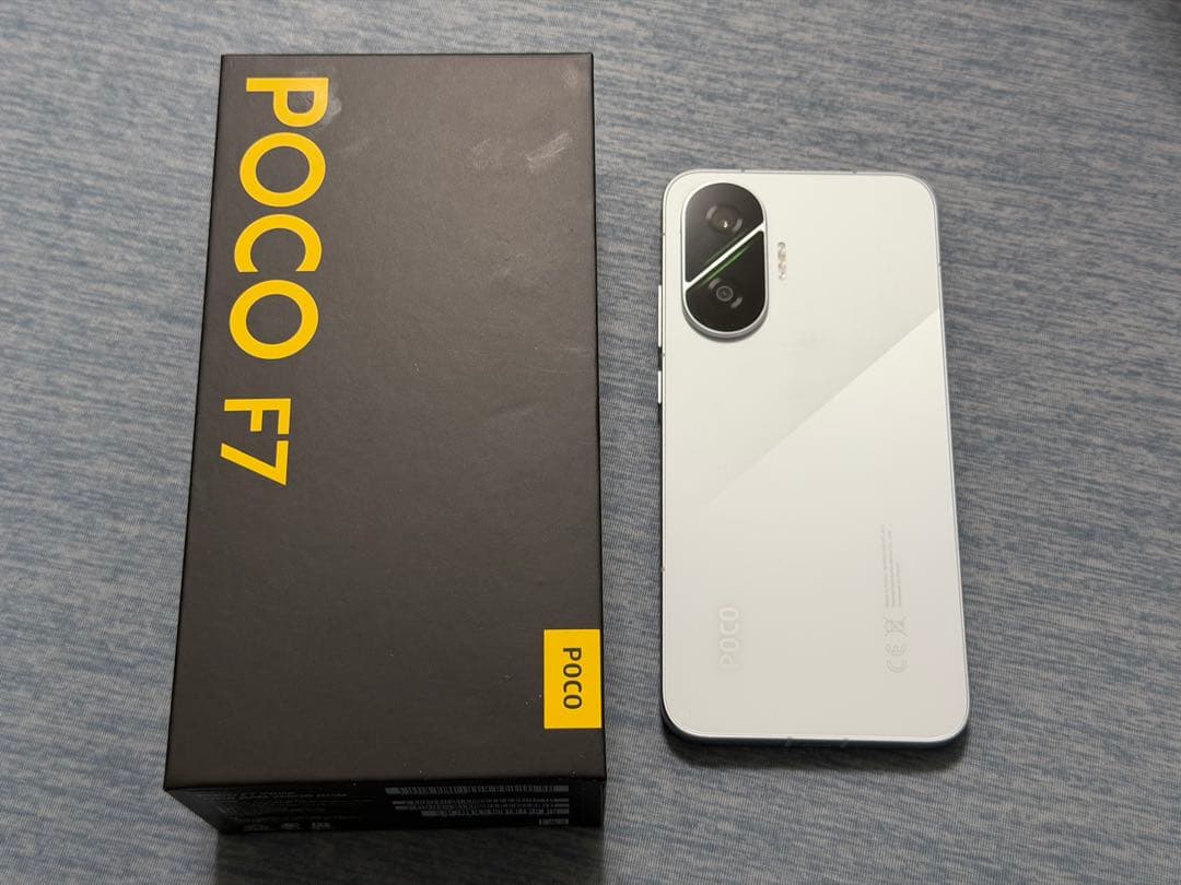 POCO F7 ホワイト 本体