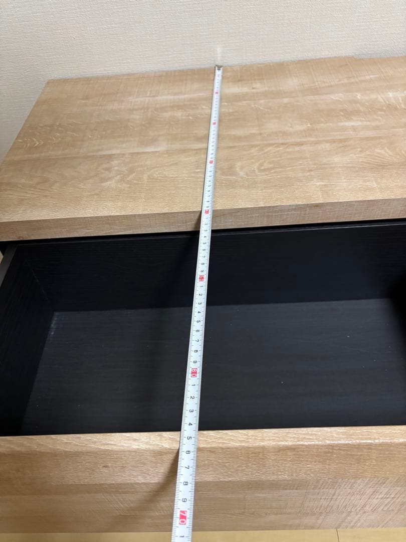 テレビ台 幅120cm 高さ36cm ナチュラルブラウン 50V型対応 組立済