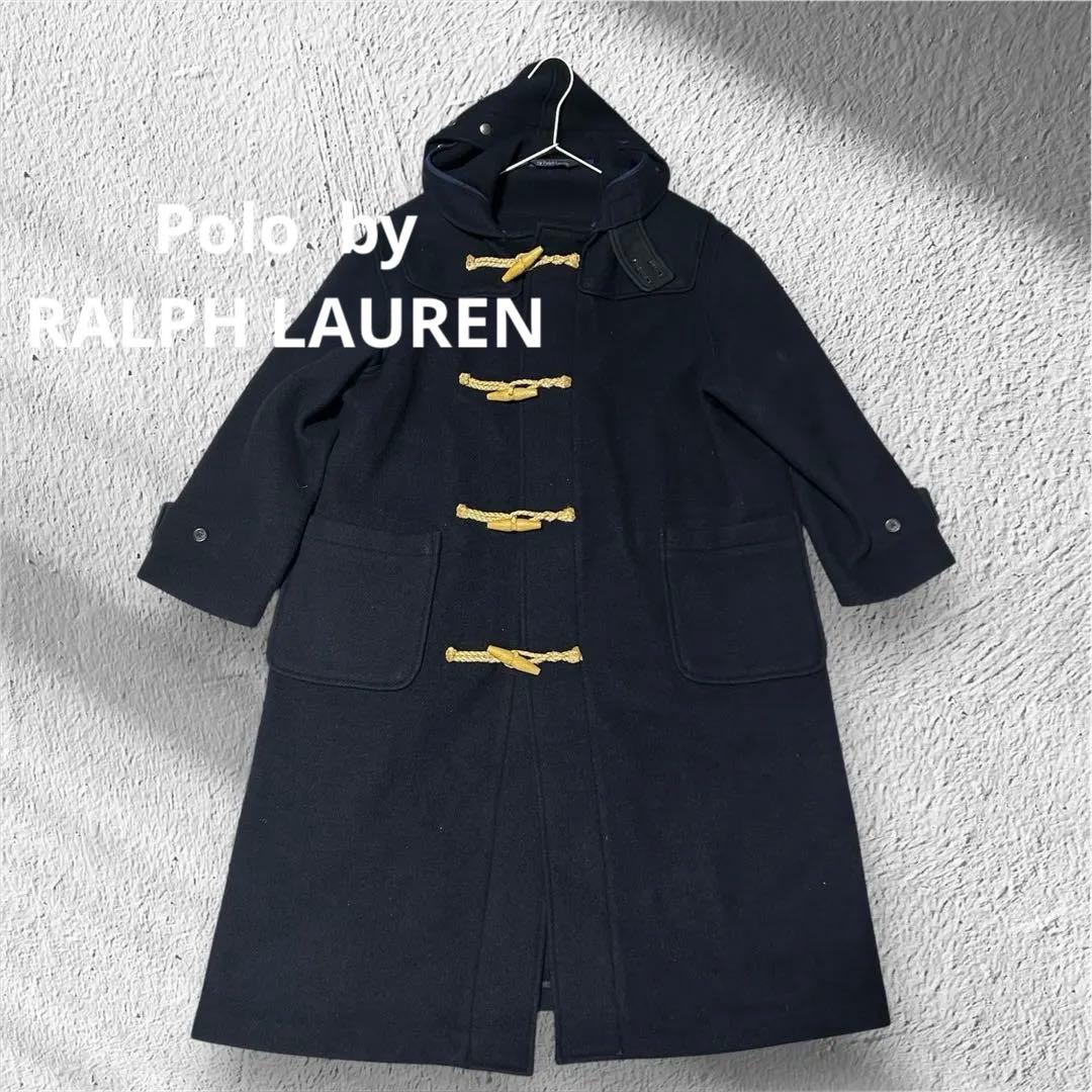 Polo RALPH LAUREN ポロ　ラルフローレン　ダッフルコート 紺　M