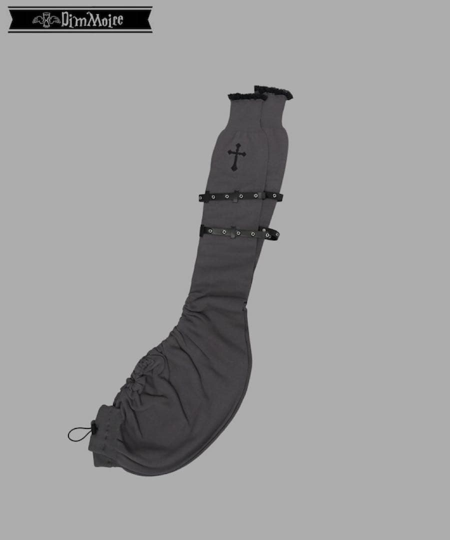 DimMoire 十字の誓いニーハイウォーマー【Gray】