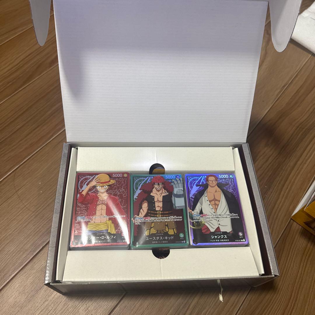 ワンピース カードゲーム ファミリーデッキ　3枚セット