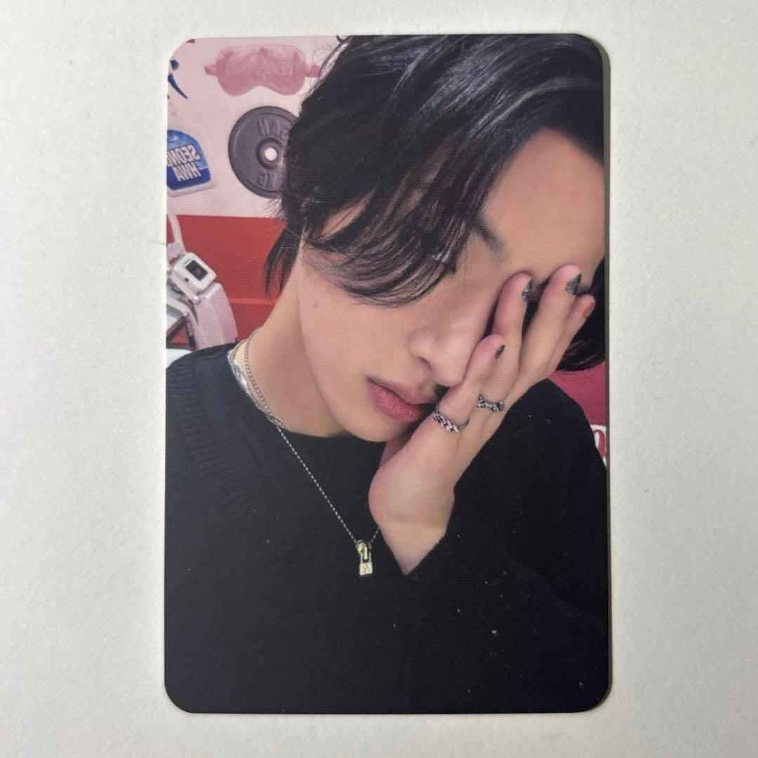ATEEZ ミンギ　ネイルトレカ　ブラック