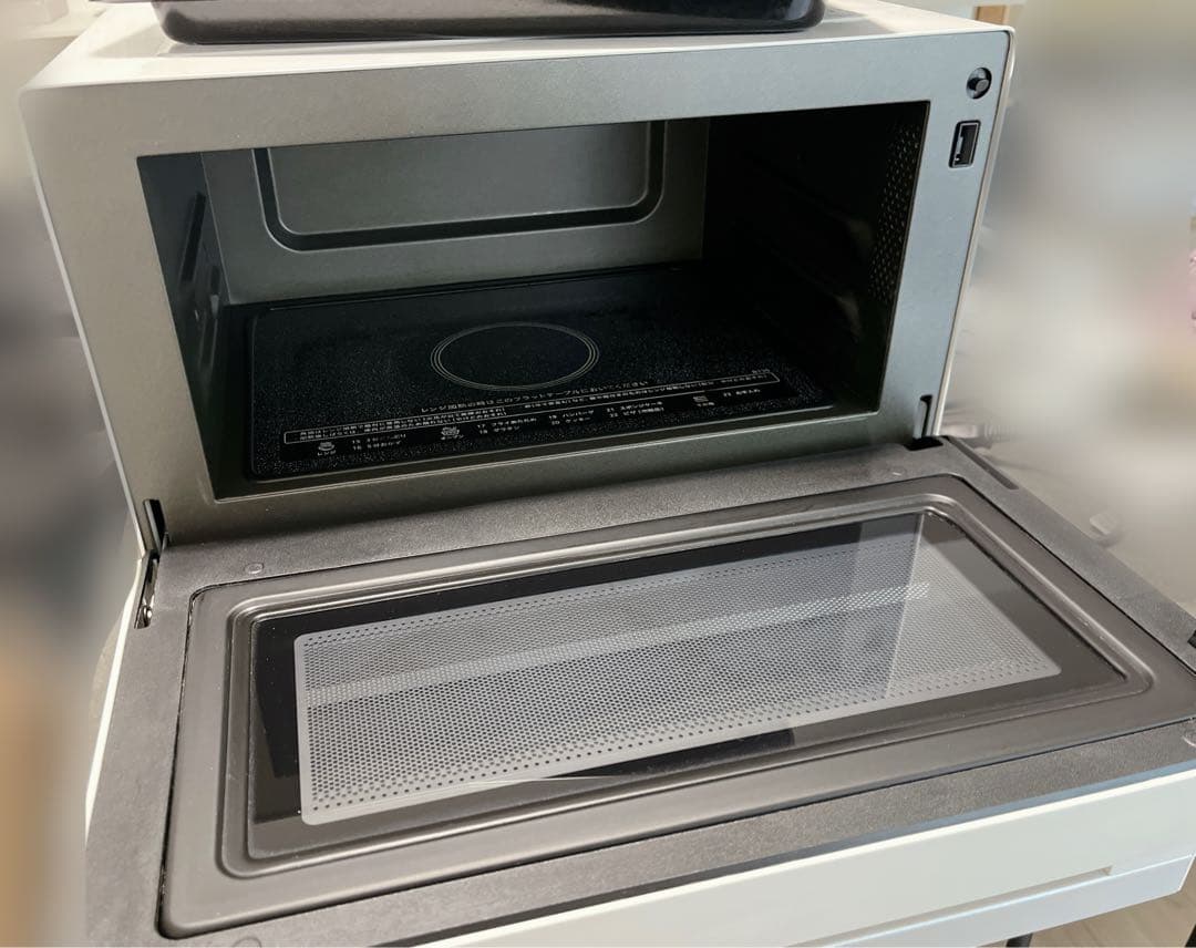 SHARP 電子レンジ RE-WF183-W オーブン可