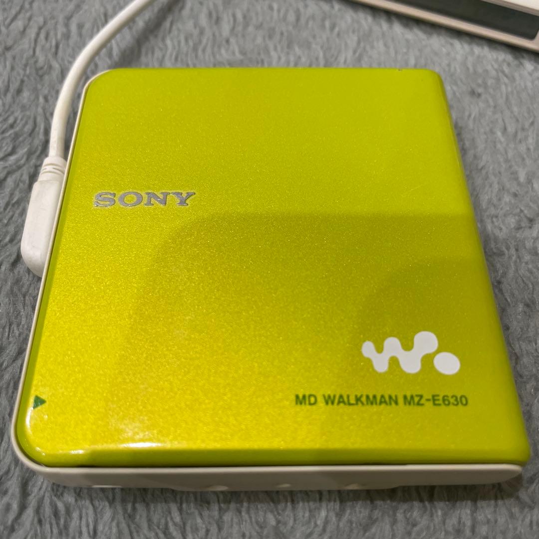 SONY ポータブルMDプレーヤー　WALKMAN MZ-E630