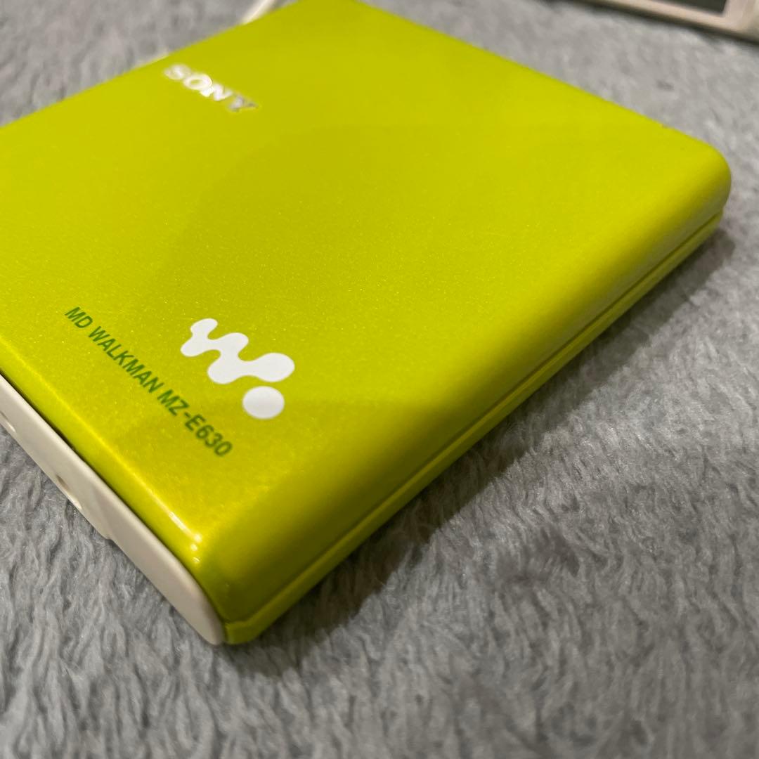 SONY ポータブルMDプレーヤー　WALKMAN MZ-E630