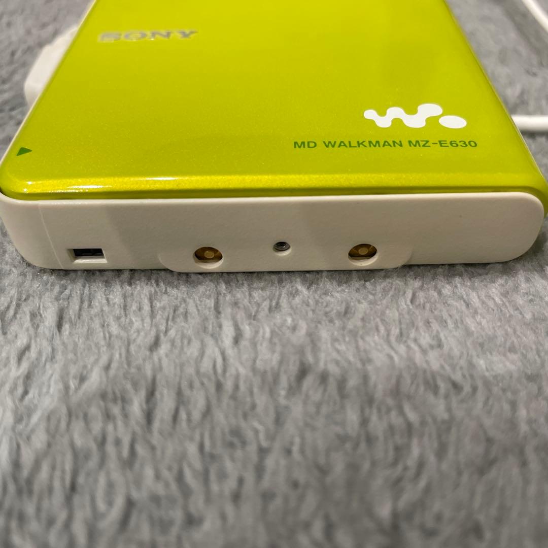 SONY ポータブルMDプレーヤー　WALKMAN MZ-E630