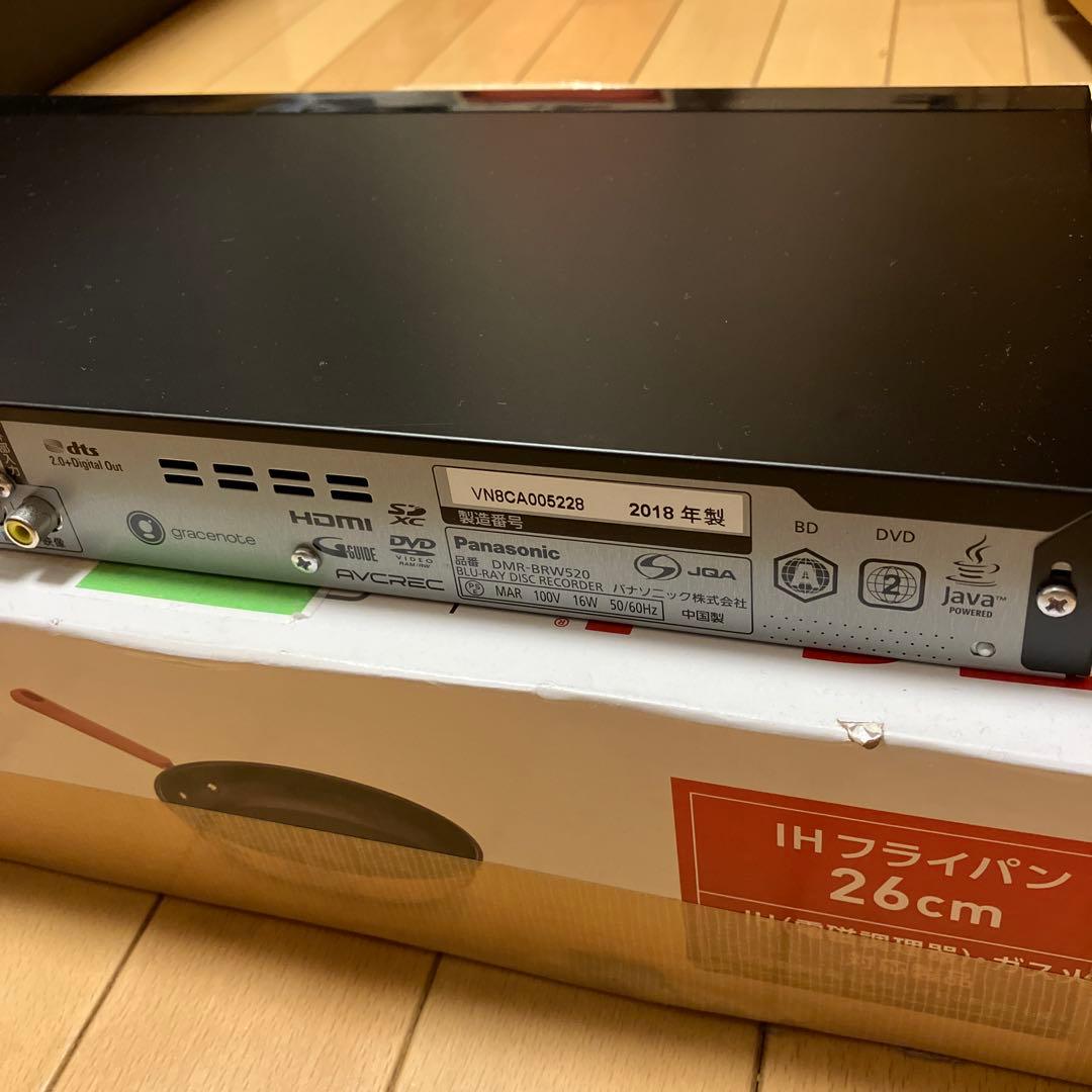 Panasonic ブルーレイレコーダー DIGA DMR-BRW520
