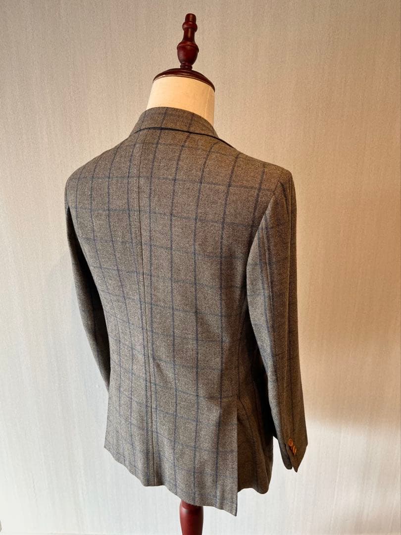 policarPo ポリカルポ イタリア生地 テーラードジャケット ウィンドペン